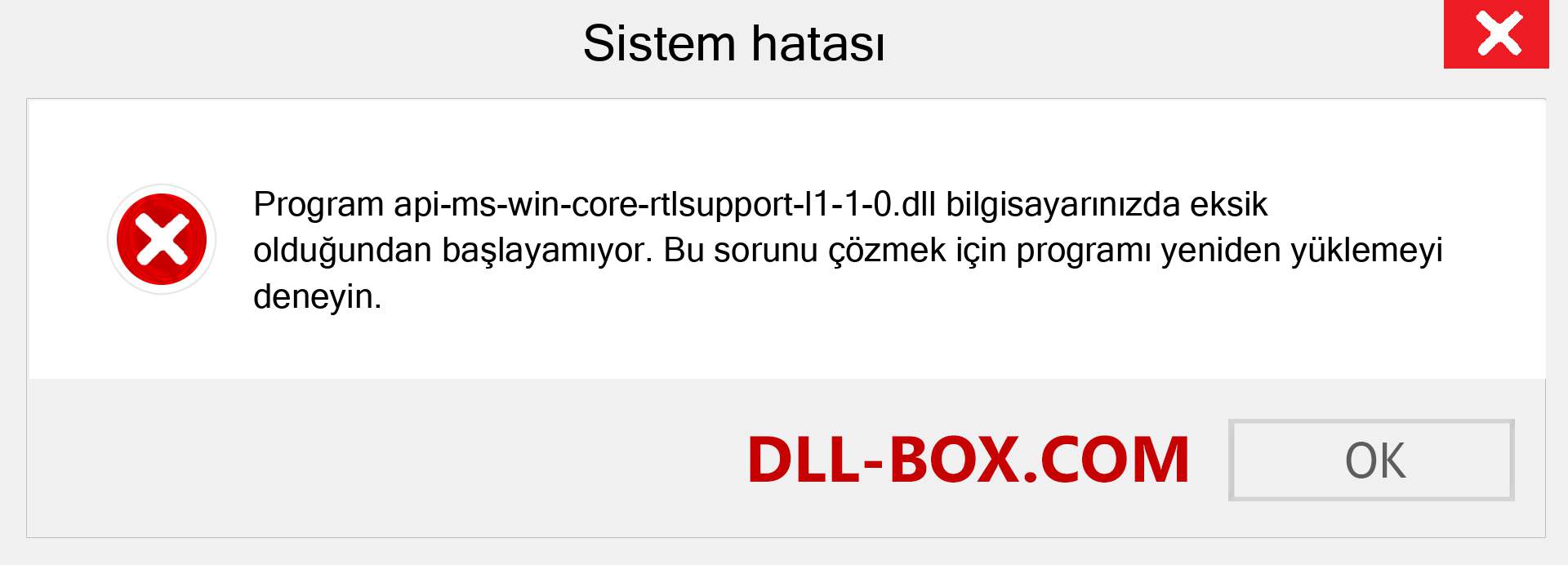 api-ms-win-core-rtlsupport-l1-1-0.dll dosyası eksik mi? Windows 7, 8, 10 için İndirin - Windows'ta api-ms-win-core-rtlsupport-l1-1-0 dll Eksik Hatasını Düzeltin, fotoğraflar, resimler